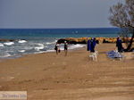 Het strand tussen Agia Marina en Kato Stalos  | Chania | Kreta - Foto van De Griekse Gids