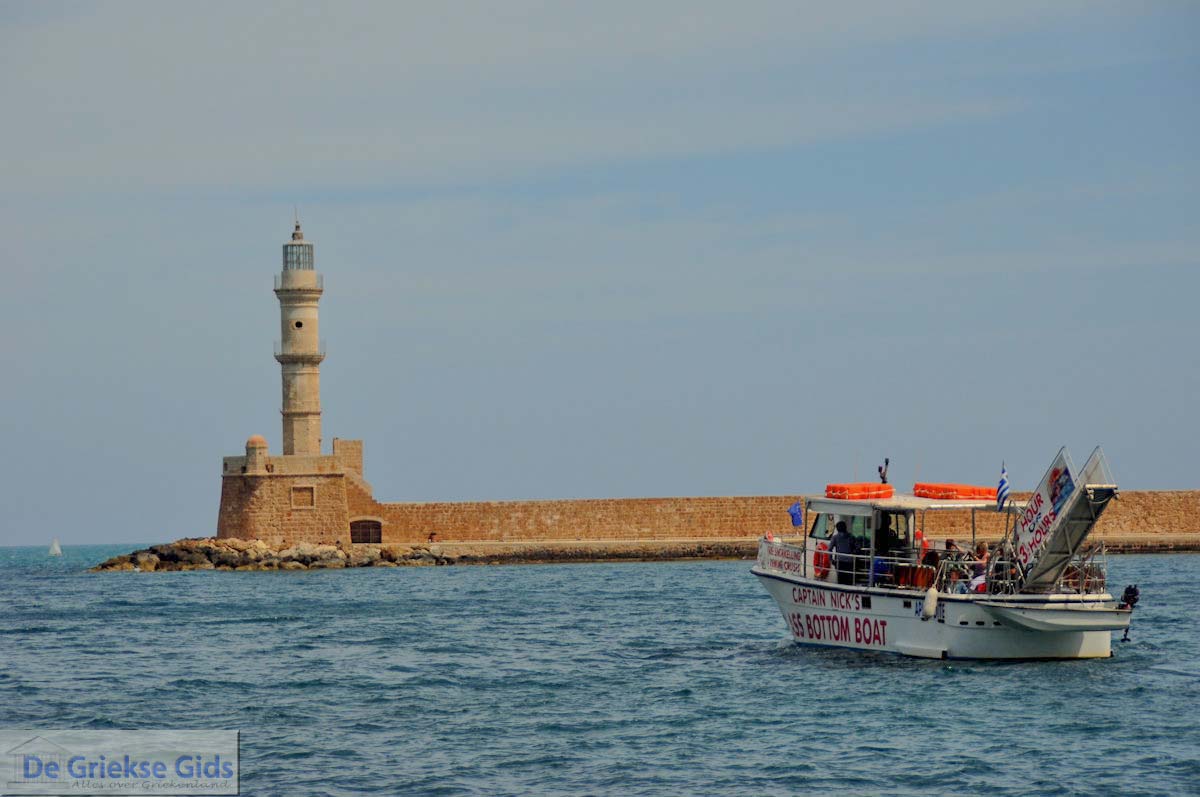 De vuurtoren aan de haven  | Chania stad | Kreta