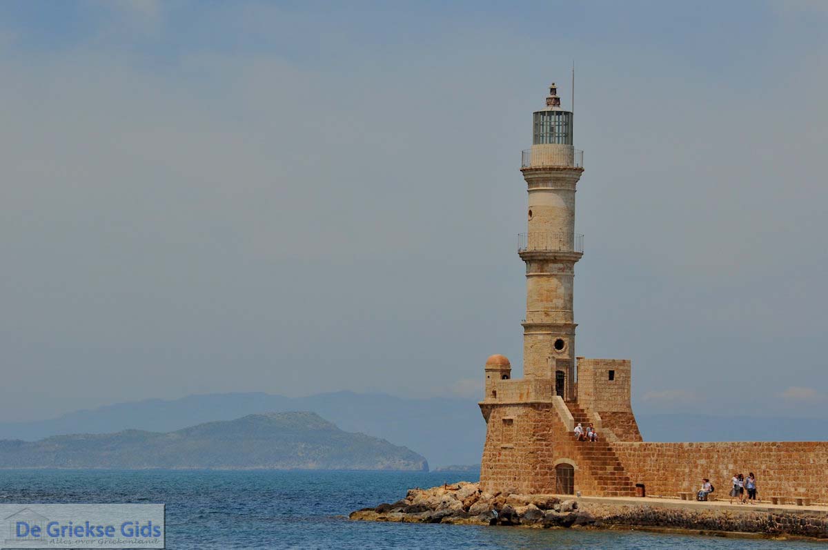 De vuurtoren van dichtbij  | Chania stad | Kreta