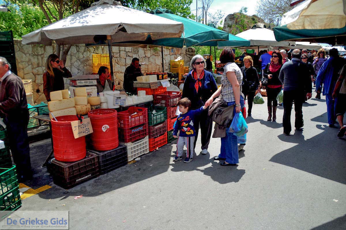 Lekkere kaas op de markt  | Chania stad | Kreta