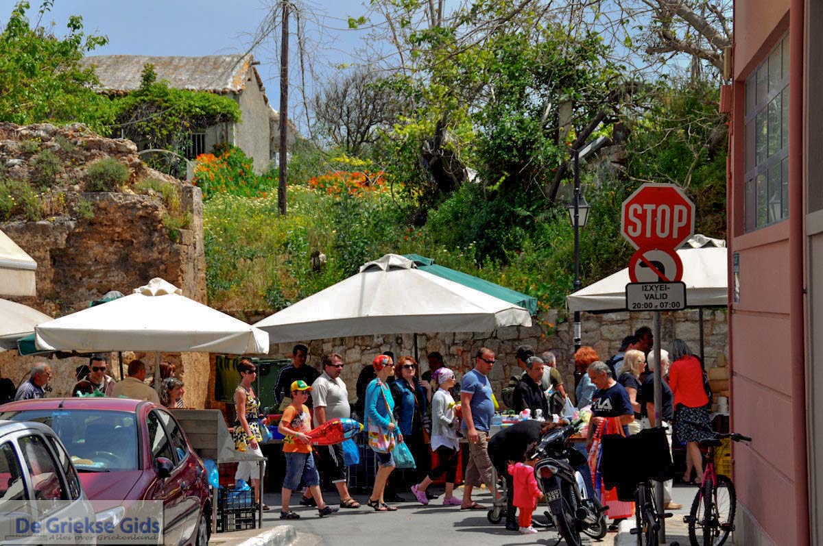 foto Het is druk op de markt  | Chania stad | Kreta
