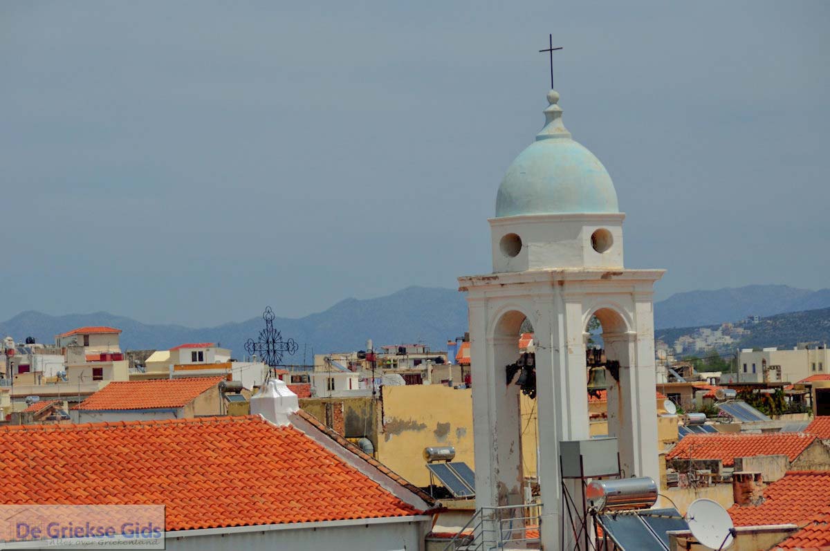 Blauwe kerktoren in de stad  | Chania stad | Kreta