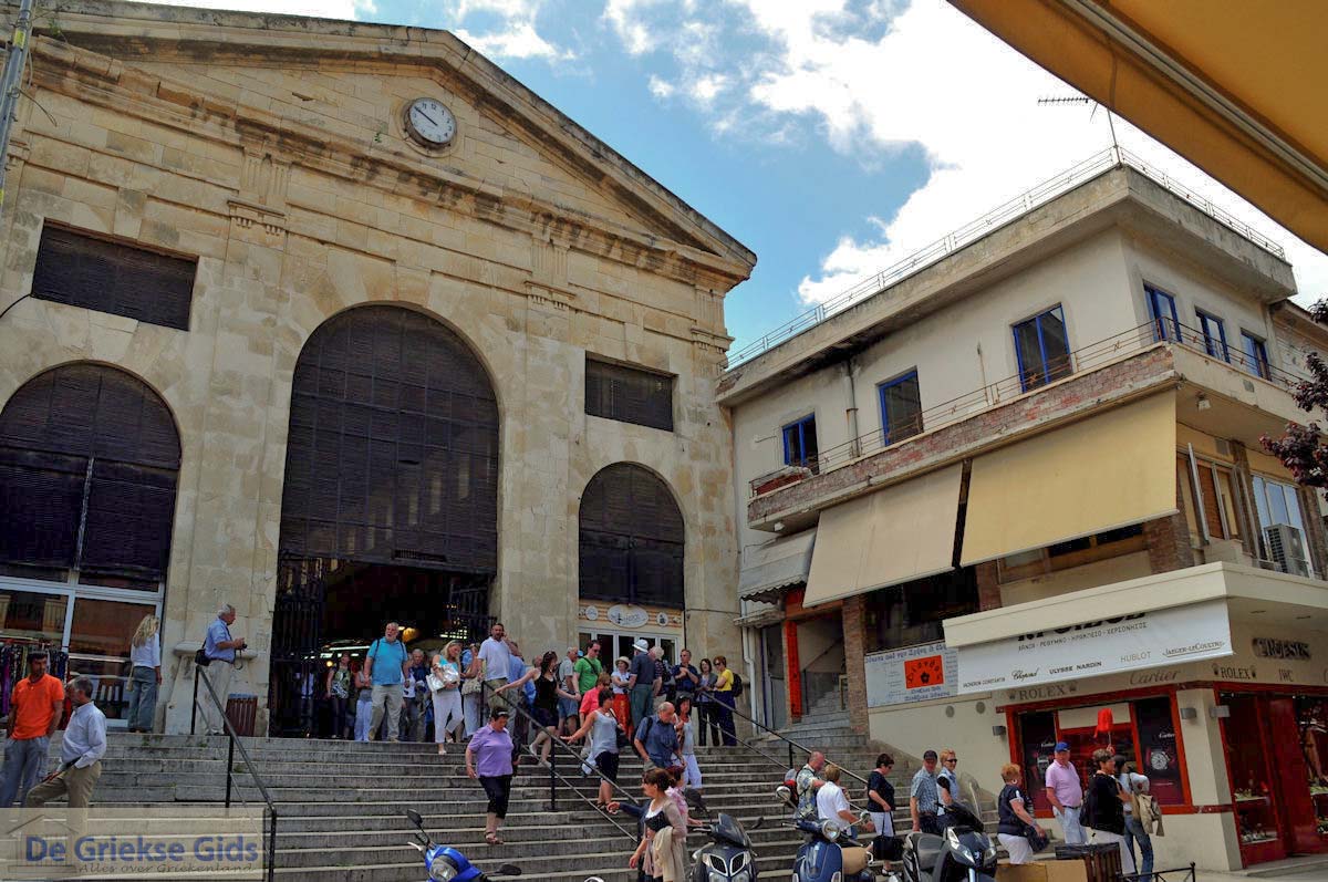 foto Ingang overdekte markt  | Chania stad | Kreta