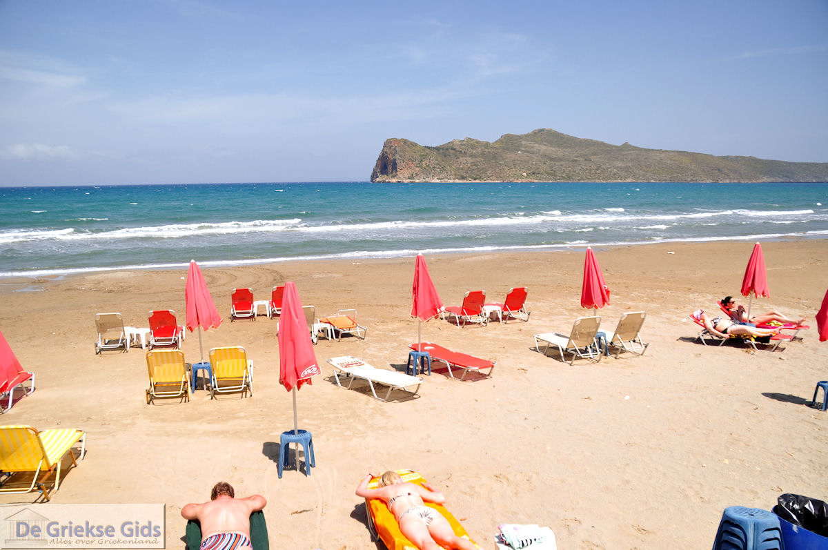 Agioi Theodoroi eiland tegenover strand Agia Marina  | Chania | Kreta