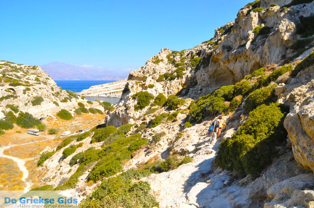 foto Van Matala naar Red Beach | Zuid Kreta Griekenland 7