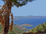 Uitzicht zee vanuit Avgonima | Chios - De Griekse Gids - Foto van Doortje van Lieshout