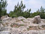 Homerus stone Daskalopetra - Eiland Chios - Foto van De Griekse Gids