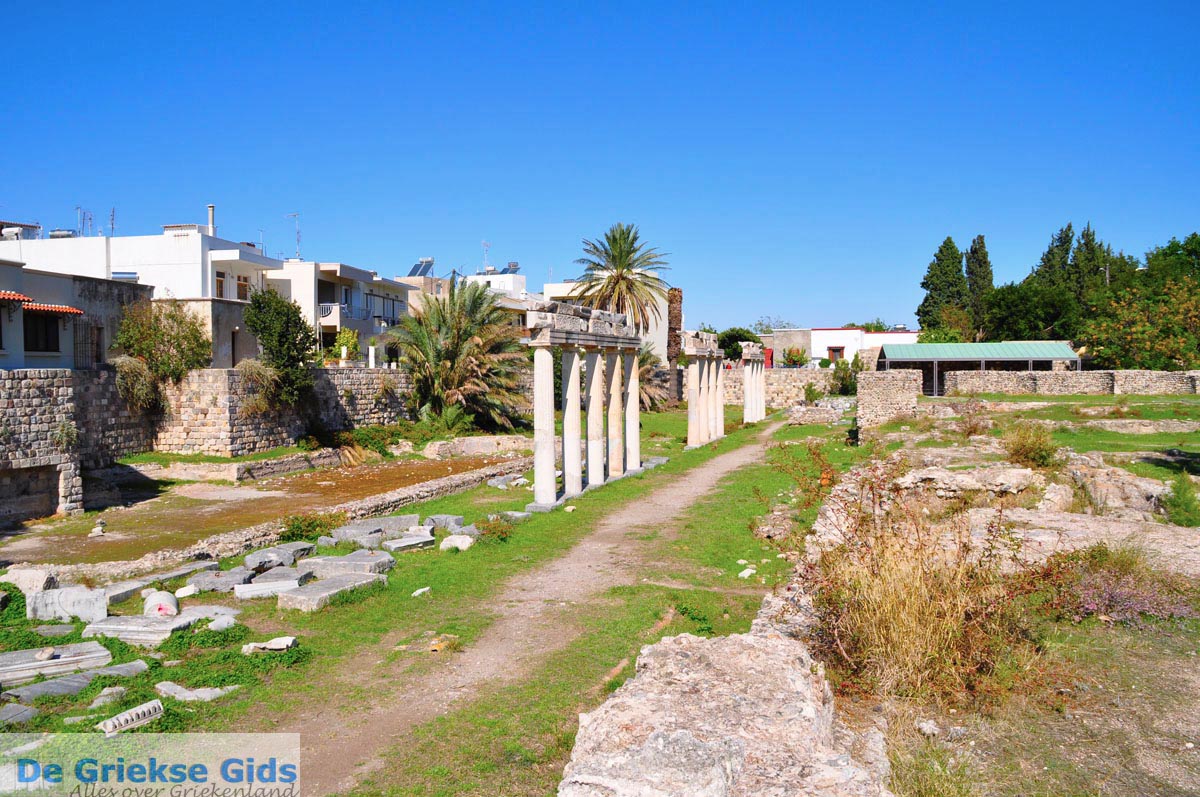 foto Archeologische ruines Kos stad | Eiland Kos | Griekenland foto 3