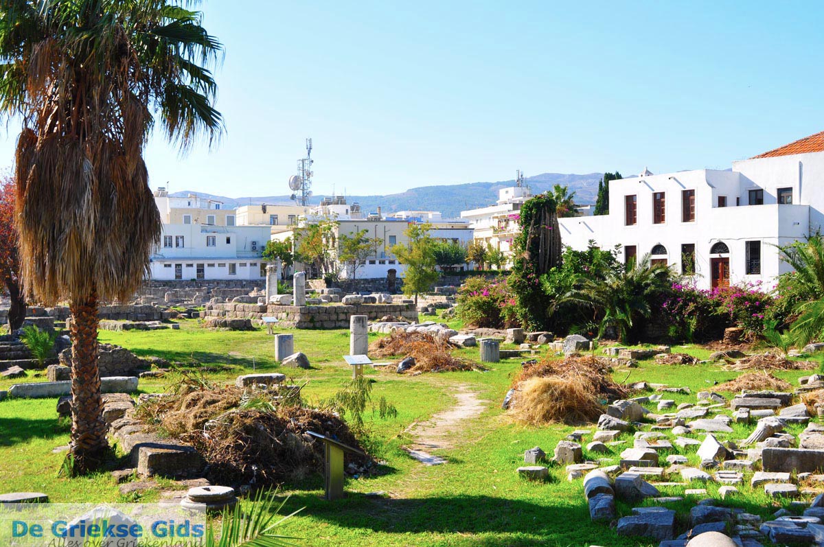 foto Kos stad (Kos-stad) | Eiland Kos | Griekenland | Oude (Antieke) Agora