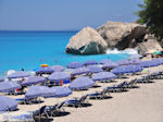 Het mooie zandstrand van Kathisma foto 11 - Lefkas (Lefkada) - Foto van De Griekse Gids