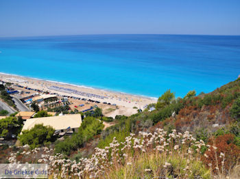 Het mooie zandstrand van Kathisma foto 4 - Lefkas (Lefkada) - Foto GriechenlandWeb.de