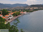 Uitzicht op strand Molyvos - Foto van De Griekse Gids