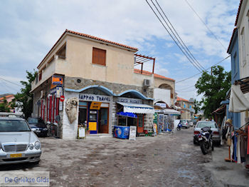 Nabij het centrum van Skala Eressos - Foto van https://www.grieksegids.nl/fotos/eilandlesbos/350pixels/eiland-lesbos-foto-068.jpg
