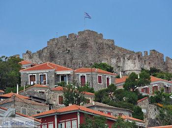 Het kasteel van Molyvos - Foto van https://www.grieksegids.nl/fotos/eilandlesbos/350pixels/eiland-lesbos-foto-208.jpg