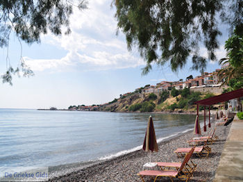 Het kiezelstrand van Molyvos foto 2 - Foto van https://www.grieksegids.nl/fotos/eilandlesbos/350pixels/eiland-lesbos-foto-233.jpg