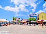 Het gezellige dorpsplein van Heraion (Ireon) - Eiland Samos - Foto van De Griekse Gids