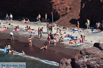 Red Beach bij Akrotiri Santorini | Cycladen Griekenland 11 - Foto van https://www.grieksegids.nl/fotos/eilandsantorini/mid/santorini-grieksegids-045.jpg
