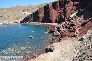 Red Beach bij Akrotiri Santorini | Cycladen Griekenland 14 - Foto van https://www.grieksegids.nl/fotos/eilandsantorini/mid/santorini-grieksegids-048.jpg