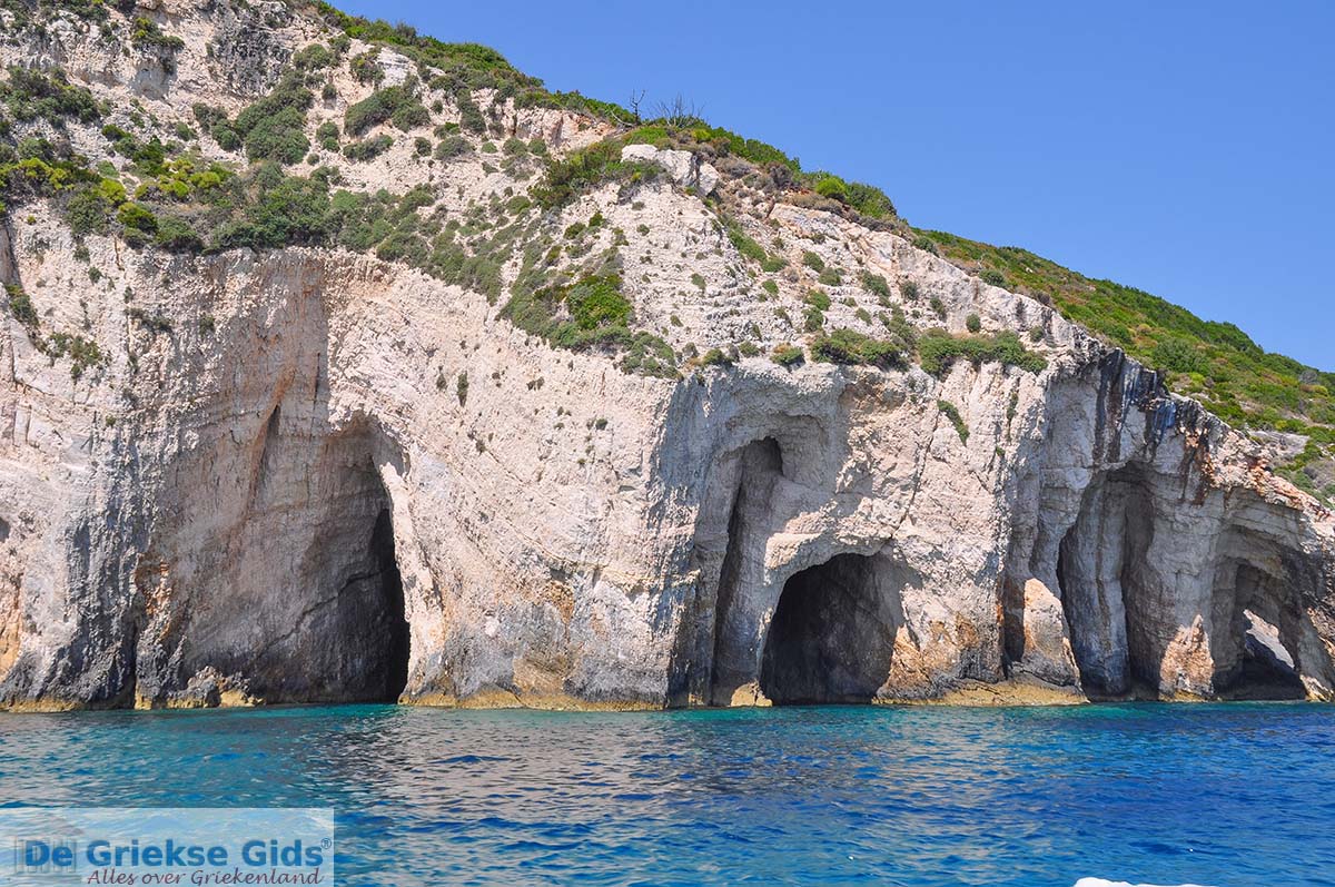 foto Blue Caves - Blauwe grotten | Zakynthos | De Griekse Gids 25