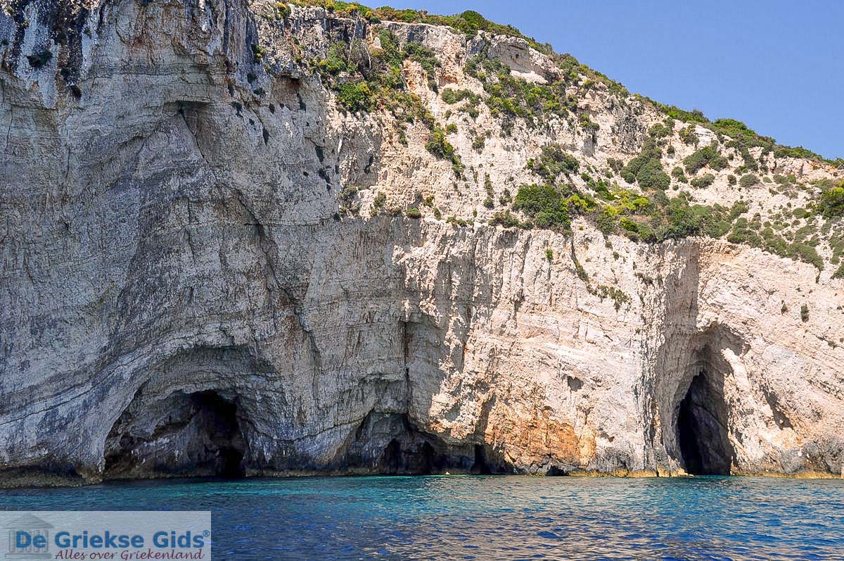 foto Blue Caves - Blauwe grotten | Zakynthos | De Griekse Gids 27