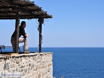 Onze Belgische vriend Koen in Mylopotamos (Athos) | Athos gebied Chalkidiki | Griekenland - Foto van https://www.grieksegids.nl/fotos/griekse-gidsnl/chalkidiki350/athos-gebied-chalkidiki-216.jpg