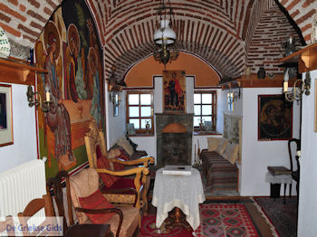 Mylopotamos | Ontvangstkamer voor de geestelijken | Athos gebied Chalkidiki | Griekenland - Foto van https://www.grieksegids.nl/fotos/griekse-gidsnl/chalkidiki350/athos-gebied-chalkidiki-223.jpg