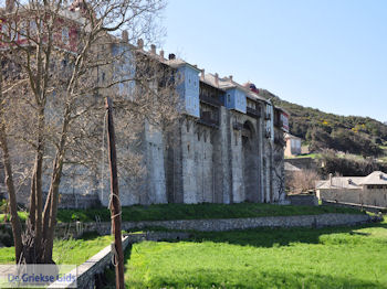 Iviron Klooster Athos foto 9 | Athos gebied Chalkidiki | Griekenland - Foto van https://www.grieksegids.nl/fotos/griekse-gidsnl/chalkidiki350/athos-gebied-chalkidiki-250.jpg
