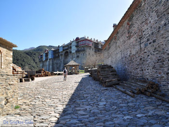 Iviron Klooster Athos foto 17 | Athos gebied Chalkidiki | Griekenland - Foto van https://www.grieksegids.nl/fotos/griekse-gidsnl/chalkidiki350/athos-gebied-chalkidiki-258.jpg