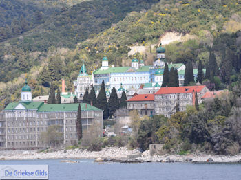 Het Heilige Klooster Panteleimon Athos foto 1 | Athos gebied Chalkidiki | Griekenland - Foto van https://www.grieksegids.nl/fotos/griekse-gidsnl/chalkidiki350/athos-gebied-chalkidiki-323.jpg