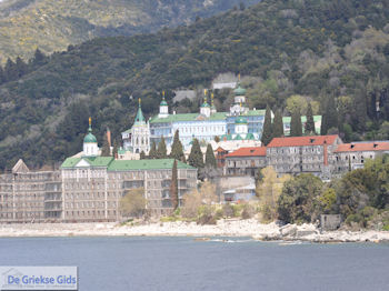 Het Heilige Klooster Panteleimon Athos foto 2 | Athos gebied Chalkidiki | Griekenland - Foto van https://www.grieksegids.nl/fotos/griekse-gidsnl/chalkidiki350/athos-gebied-chalkidiki-324.jpg