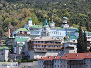 Het Heilige Klooster Panteleimon Athos foto 8 | Athos gebied Chalkidiki | Griekenland - Foto van https://www.grieksegids.nl/fotos/griekse-gidsnl/chalkidiki350/athos-gebied-chalkidiki-330.jpg