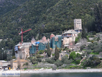 Het Heilige Klooster Dochiariou Athos foto 1 | Athos gebied Chalkidiki | Griekenland - Foto van https://www.grieksegids.nl/fotos/griekse-gidsnl/chalkidiki350/athos-gebied-chalkidiki-350.jpg