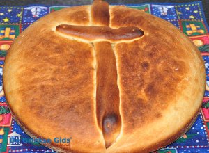 Christusbrood - Christopsomo - Griekse nagerechten