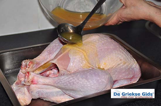 Recept voor Gevulde Kalkoen