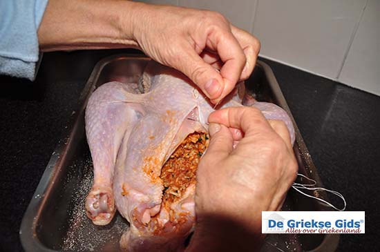 Recept voor Gevulde Kalkoen