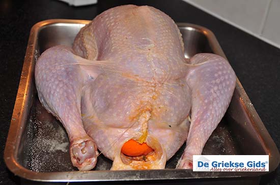 Recept voor Gevulde Kalkoen