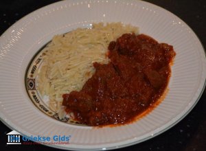Kokkinisto - Stoofvlees in tomatensaus - Griekse hoofdgerechten