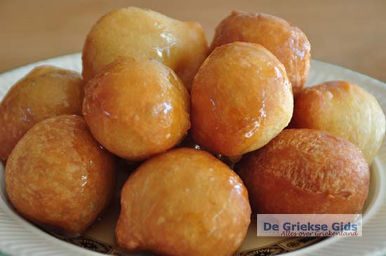 Loukoumades - Griekse oliebolletjes