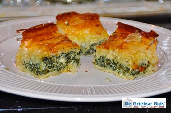 Spanakopita, Griekse Spinazietaart met feta