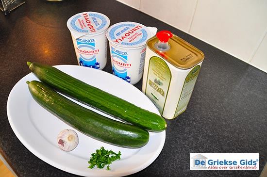 Ingredienten Tzatziki
