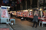 GriechenlandWeb.de De vleesmarkt aan de Athinas  straat - Markt Athene - Foto GriechenlandWeb.de