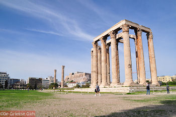 Tmpel van Zeus Olympius in Athene - Foto van De Griekse Gids