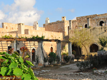 De cellen van de monnikken in Arkadi - Foto van De Griekse Gids