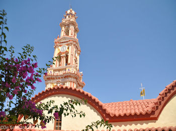 Klokkentoren Panormitis - Eiland Symi - Foto van De Griekse Gids