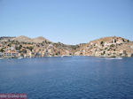 Panoramafoto westelijke kade van de haven - Eiland Symi - Foto van De Griekse Gids