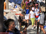 Griekse tafelkleedjes en tapijten te koop - Lindos (Rhodos) - Foto van De Griekse Gids