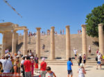 GriechenlandWeb De stoa uit de Hellenistische tijd - Lindos(Rhodos) - Foto GriechenlandWeb.de