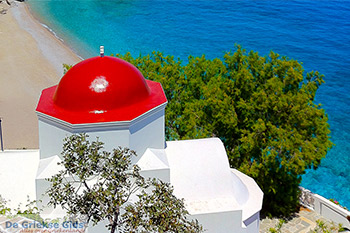 Kyra Panagia -  Rode koepel Karpathos - Foto von Patrick vd Tol