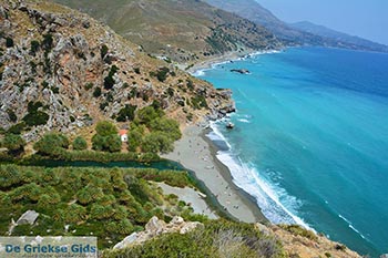Preveli beach Kreta - Departement Rethymnon - Foto 7 - Foto van https://www.grieksegids.nl/fotos/kreta/preveli/normaal/preveli-beach-kreta-007.jpg