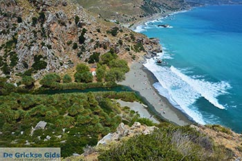Preveli beach Kreta - Departement Rethymnon - Foto 9 - Foto van https://www.grieksegids.nl/fotos/kreta/preveli/normaal/preveli-beach-kreta-009.jpg